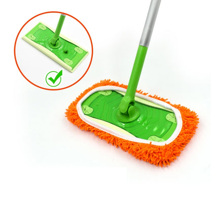 For Swiffer Sweeper and Other 10-inch Flat Mop Replacement Pads Chenille Green - Handheld Cleaner & Mops by buy2fix | Online Shopping UK | buy2fix