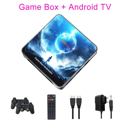 W8PRO 64G Dual System HD Wireless Joystick Retro Gaming Console With 36000+ Games AU Plug - Pocket Console by buy2fix | Online Shopping UK | buy2fix