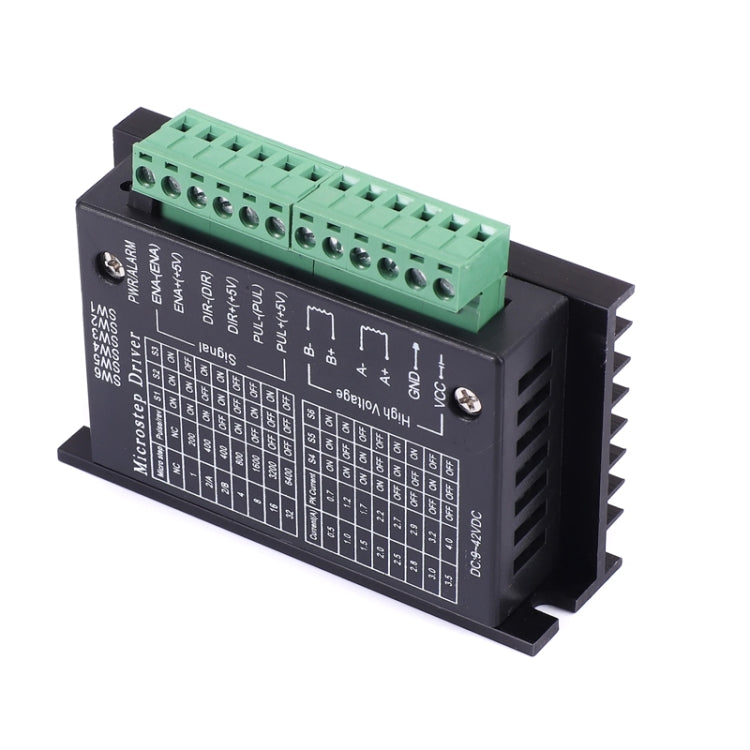 TB6600 Upgrade Version 4.0A 42V DC 32 Subdivision 42/57/86 Stepper Motor Driver - Parts by buy2fix | Online Shopping UK | buy2fix