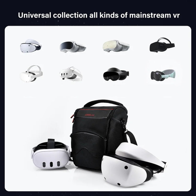 STARTRC GAMES VR Universal Storage Bag Handheld Crossbody Bag(Black) - VR Accessories by STARTRC GAMES | Online Shopping UK | buy2fix