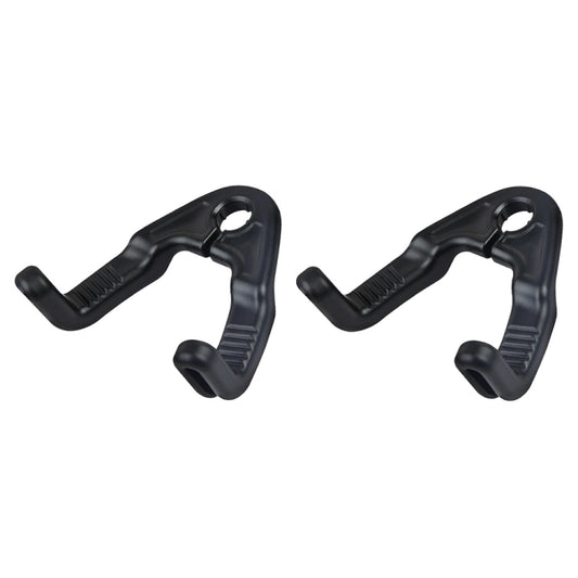 1pair Hidden Car Headrest Storage Hooks Car Seat Hook(Black) - Seat Accessories by buy2fix | Online Shopping UK | buy2fix