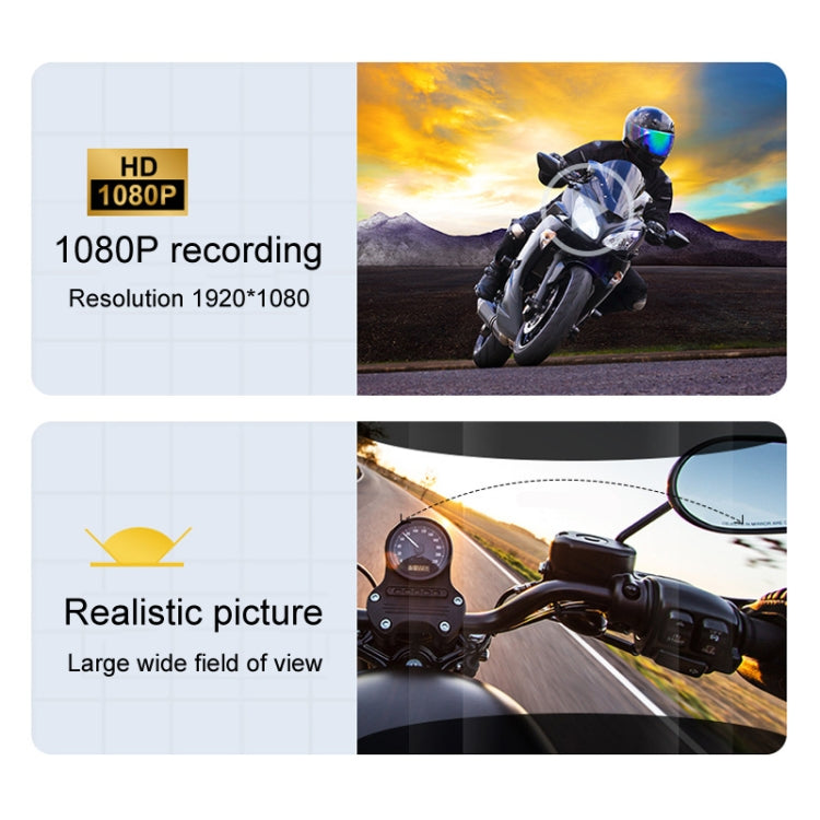 KUQIBAO Q28 Motorcycle Riding Helmet Bluetooth Headset Recorder(Soft Microphone) - Motorcycle Walkie Talkie by KUQIBAO | Online Shopping UK | buy2fix