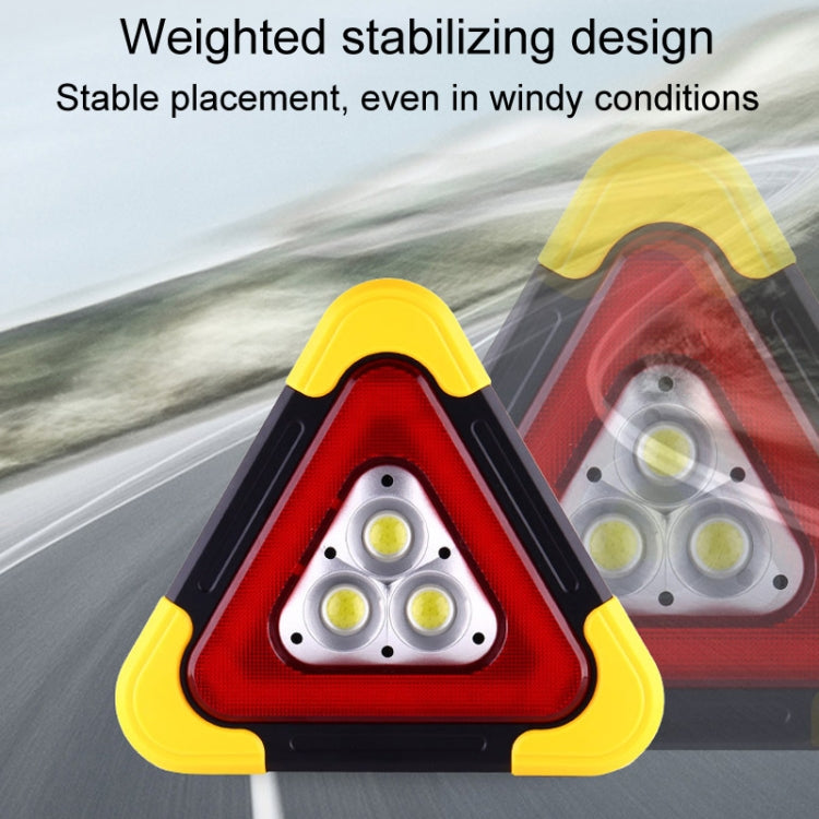 Small Car Traffic Warning Sign Vehicle Reflective Tripod Emergency Light - Reflective Material by buy2fix | Online Shopping UK | buy2fix