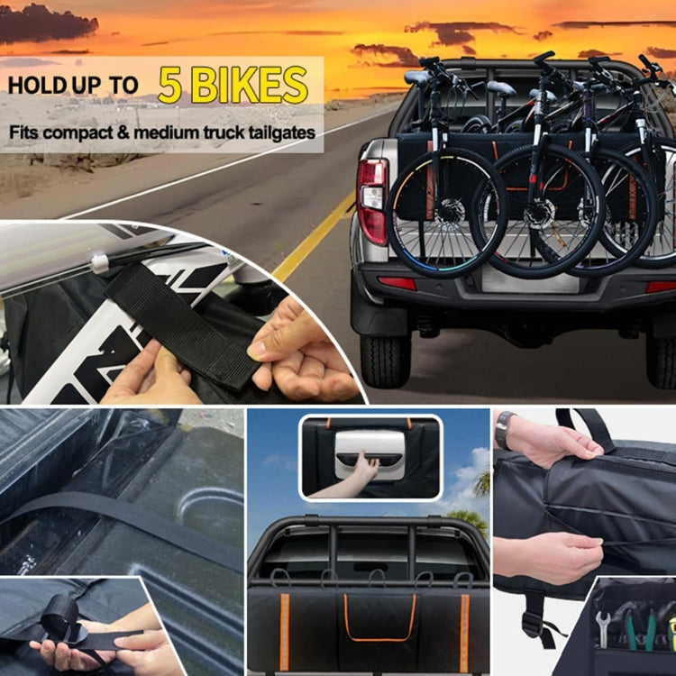 Pickup Truck Tailgate Bicycle Protection Cushion, Color: 01 Black - Roof Racks by buy2fix | Online Shopping UK | buy2fix