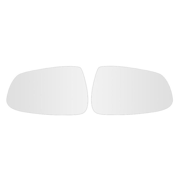 For Tesla Model S White Wide Field Of View Anti-glare Rearview Mirror Reversing Lens - Convex Mirror & Accessories by buy2fix | Online Shopping UK | buy2fix