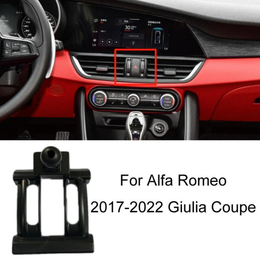 For Alfa Romeo Car-Mounted Special Mobile Phone Navigation Bracket Base(17-22 Giulia Coupe) - Special Car Holders by buy2fix | Online Shopping UK | buy2fix