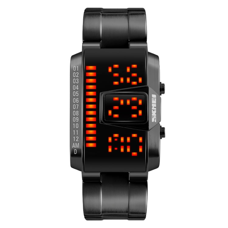 SKMEI 1179 Multifunctional Men Outdoor Sports Noctilucent Waterproof LED Digital Watch(Black) - LED Digital Watches by SKMEI | Online Shopping UK | buy2fix