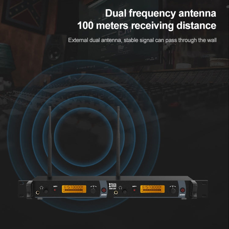 IEM1200 Wireless Transmitter 5 Bodypack Stage Singer In-Ear Monitor System(US Plug) - Consumer Electronics by buy2fix | Online Shopping UK | buy2fix