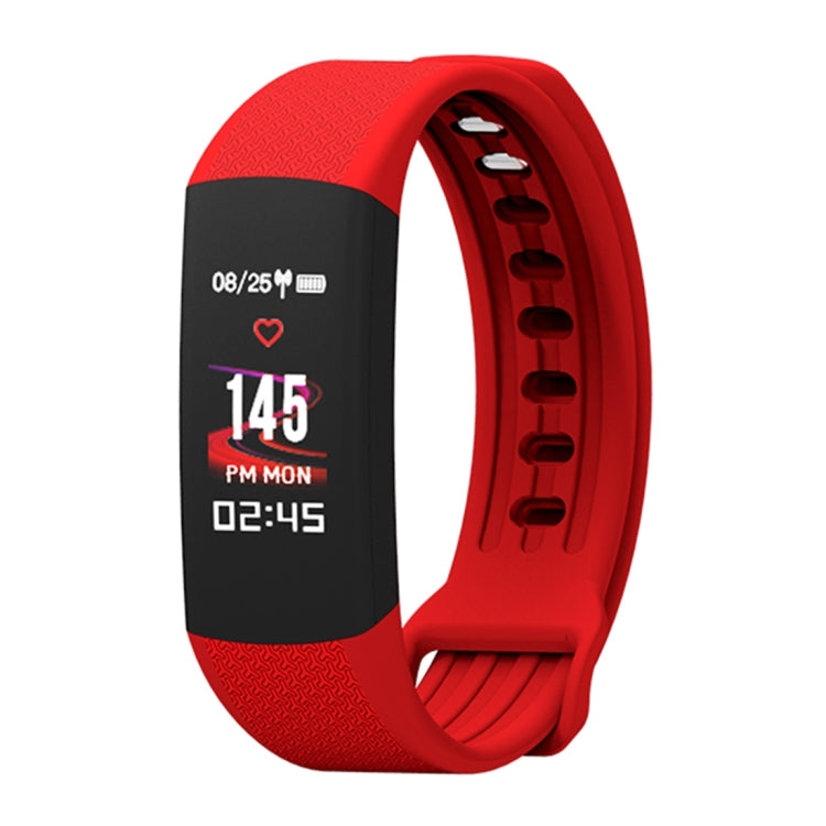 TLW B6 Fitness Tracker 0.96 inch TFT Screen Wristband Smart Bracelet, IP67 Waterproof, Support Sports Mode / Continuous Heart Rate Monitor / Sleep Monitor / Information Reminder(Red) - Smart Wear by buy2fix | Online Shopping UK | buy2fix