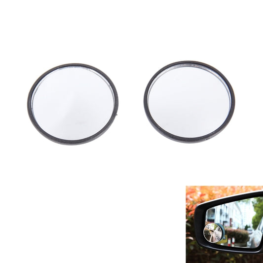 Car Blind Spot Rear View Wide Angle Mirror, Diameter: 5.3cm(Black) - Convex Mirror & Accessories by buy2fix | Online Shopping UK | buy2fix