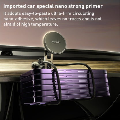 Yesido C199 Telescopic Adjustable Car Magsafe Magnetic Holder - Car Holders by Yesido | Online Shopping UK | buy2fix