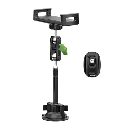 UBA-P1LB Car Flexible Tablet Suction Cup Clamp Holder with Extension Rod & Remote Control -  by buy2fix | Online Shopping UK | buy2fix