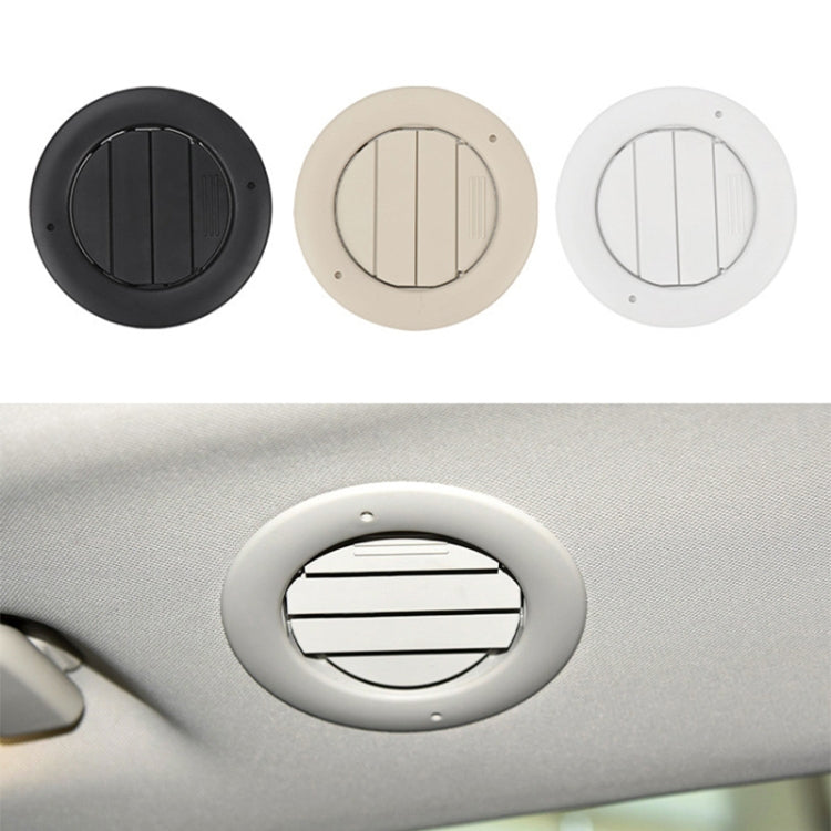 For Ford Edge Left-hand Drive Car Roof Air Conditioner Air Outlet (Beige White) - Air Conditioning System by buy2fix | Online Shopping UK | buy2fix