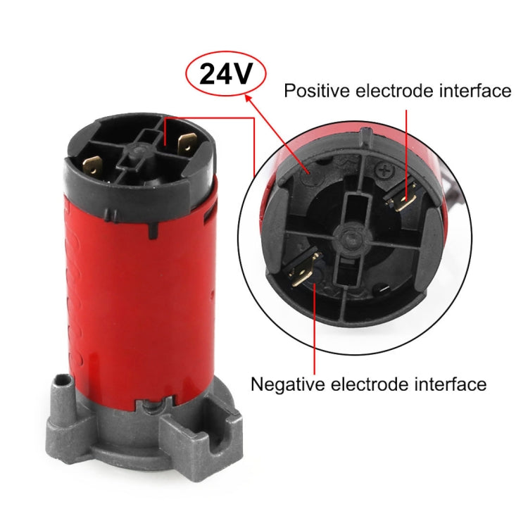 24V Portable Car Air Horn Air Compressor - Inflatable Pump by buy2fix | Online Shopping UK | buy2fix