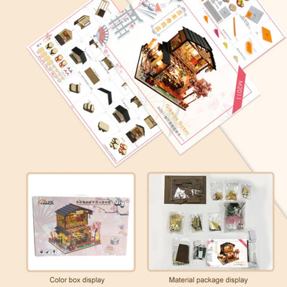 Creative DIY Assembled Model House Japanese Sushi Restaurant Birthday Gift - DIY Developmental Toys by buy2fix | Online Shopping UK | buy2fix