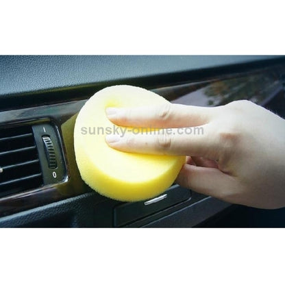 10 PCS Household Cleaning Sponge Car Sponge Ball Car Wash Sponge,Size：10 x 10 x 2cm - Car washing supplies by buy2fix | Online Shopping UK | buy2fix