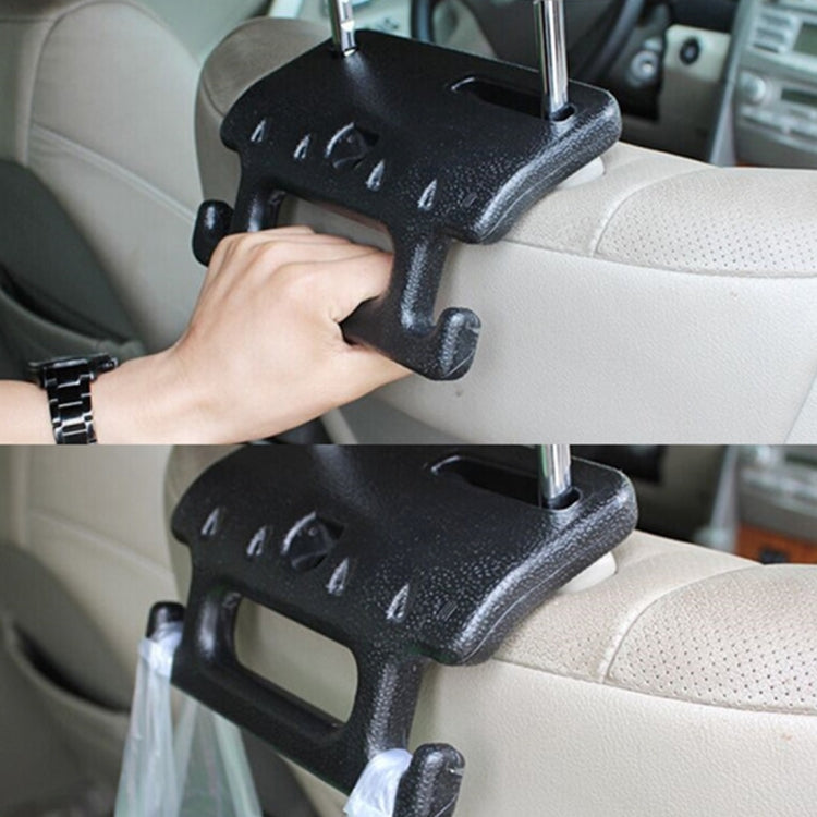 Multifunction Car Hook Seat Safety Handrails Car Seat Headrest Handle Hand Grip(Black) - Auto Fastener & Clips by buy2fix | Online Shopping UK | buy2fix