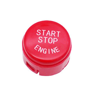 Car Start Stop Engine Button Switch Replace Cover 61319153832 for BMW 5 / 6 / 7 Series F Chassis without Start and Stop 2009-2013(Red) - In Car by buy2fix | Online Shopping UK | buy2fix