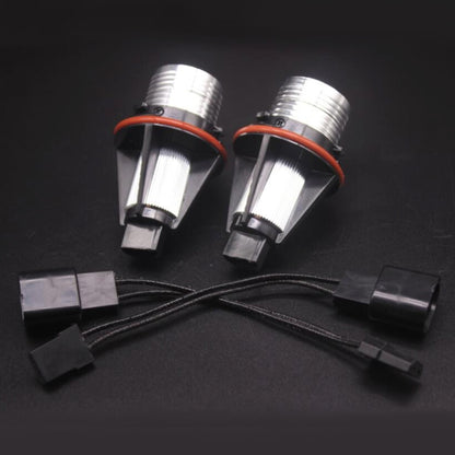 2 PCS DC 12-24V 6W 800LM 6000K LED Angel Eyes Light Bulb for BMW E39/E53/E60/E61/E63/E64/E65/E66/E87, (White Light) - In Car by buy2fix | Online Shopping UK | buy2fix