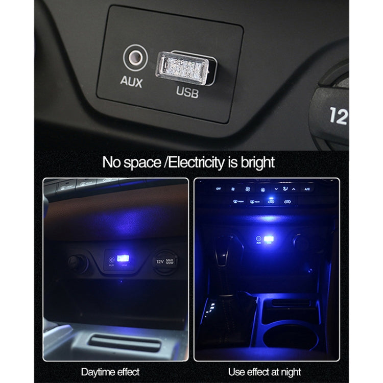 Universal PC Car USB LED Atmosphere Lights Emergency Lighting Decorative Lamp (Green Light) - Atmosphere lights by buy2fix | Online Shopping UK | buy2fix