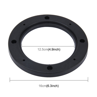 2 PCS 5 inch Car Auto ABS Loudspeaker Base Protection Hollow Cover Holder Mat, Inner Diameter: 12.5cm - In Car by buy2fix | Online Shopping UK | buy2fix