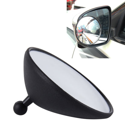 3R-098 Car Blind Spot Rear View Wide Angle Mirror, Diameter: 9.8cm(Black) - Convex Mirror & Accessories by 3R | Online Shopping UK | buy2fix