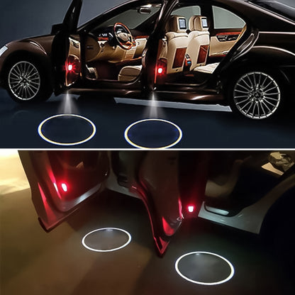 2 PCS LED Car Door Welcome Logo Car Brand 3D Shadow Lights for Renault Koleos 2009-2015 - Door Lights by buy2fix | Online Shopping UK | buy2fix