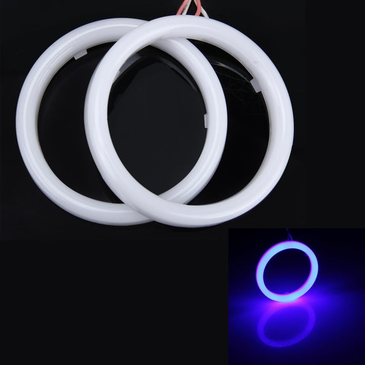 2 PCS 2.5inch Car Angel Eyes Light, DC 12V(Blue Light) - In Car by buy2fix | Online Shopping UK | buy2fix