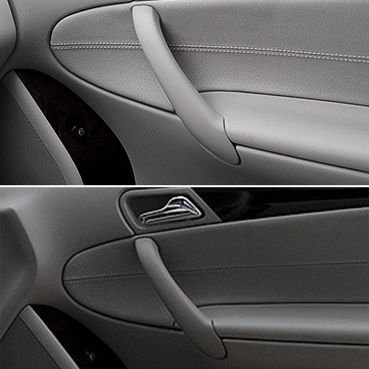 Car Rear Right Inside Doors Handle Pull Trim Cover for Mercedes-Benz C-class W203 -2007 , Left Driving(Grey) - In Car by buy2fix | Online Shopping UK | buy2fix