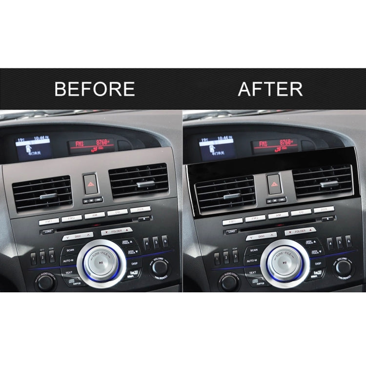 For Mazda 3 Axela 2010-2013 Car Central Vent Decorative Sticker, Left Drive - In Car by buy2fix | Online Shopping UK | buy2fix