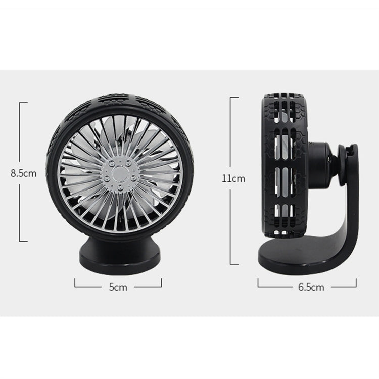 F203B Portable Car Air Outlet Sucker Electric Cooling Fan with Aromatherapy - Heating & Fans by buy2fix | Online Shopping UK | buy2fix