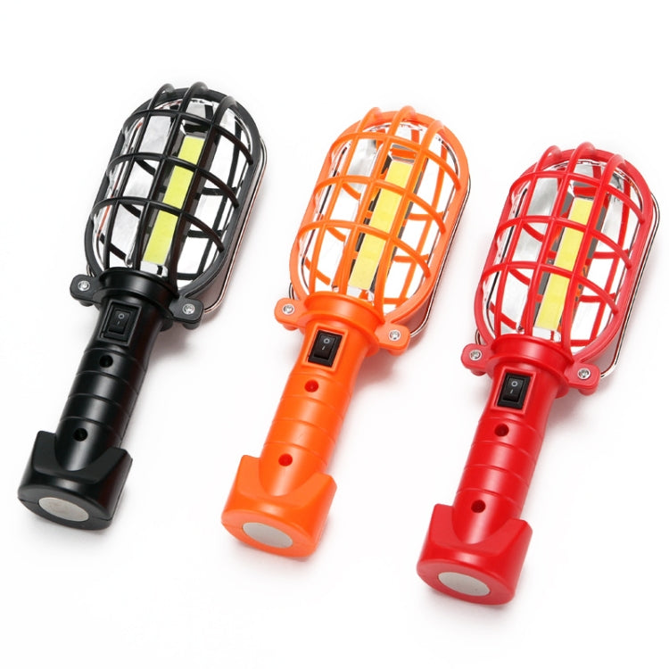 Car Work Maintenance Lamp Inspection Light Grid Outdoor Camping Lamp(Orange) - In Car by buy2fix | Online Shopping UK | buy2fix