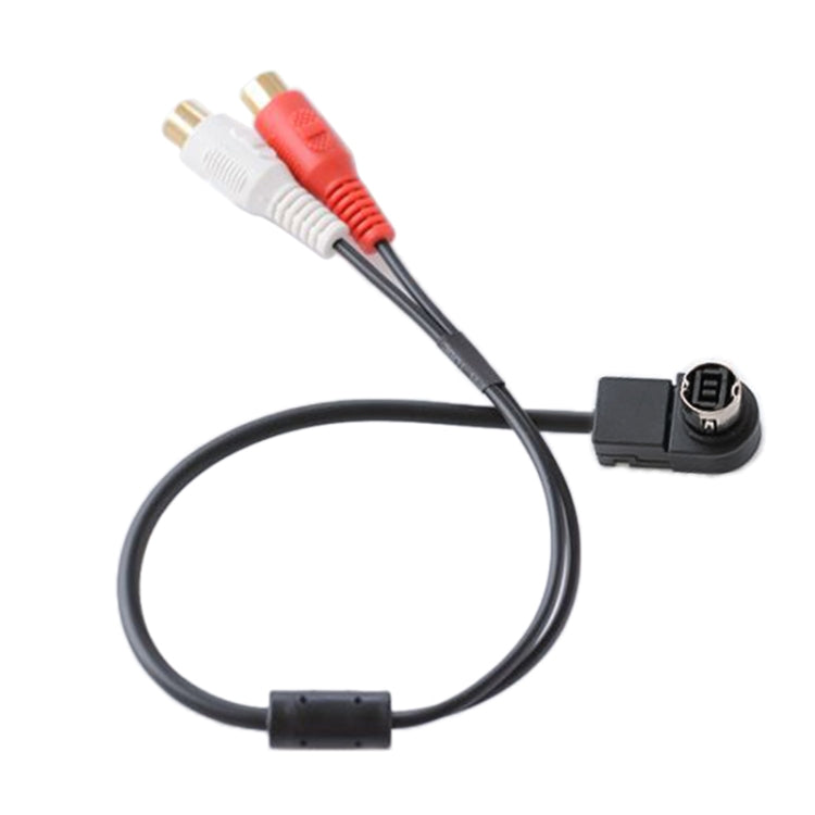 Car AUX Cable CD DVD Navigation Input Cable for Alpine KCA-121B 9887 9855J 105e 117J 305S - In Car by buy2fix | Online Shopping UK | buy2fix