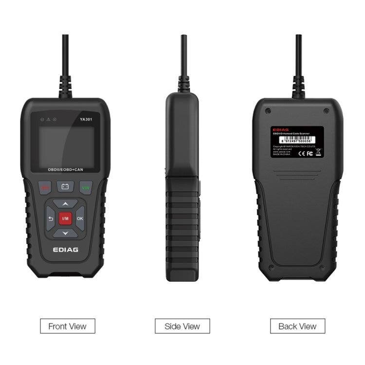 KINGBOLEN YA301 OBD2 Car Fault Diagnosis Tool Fault Analyzer - In Car by buy2fix | Online Shopping UK | buy2fix