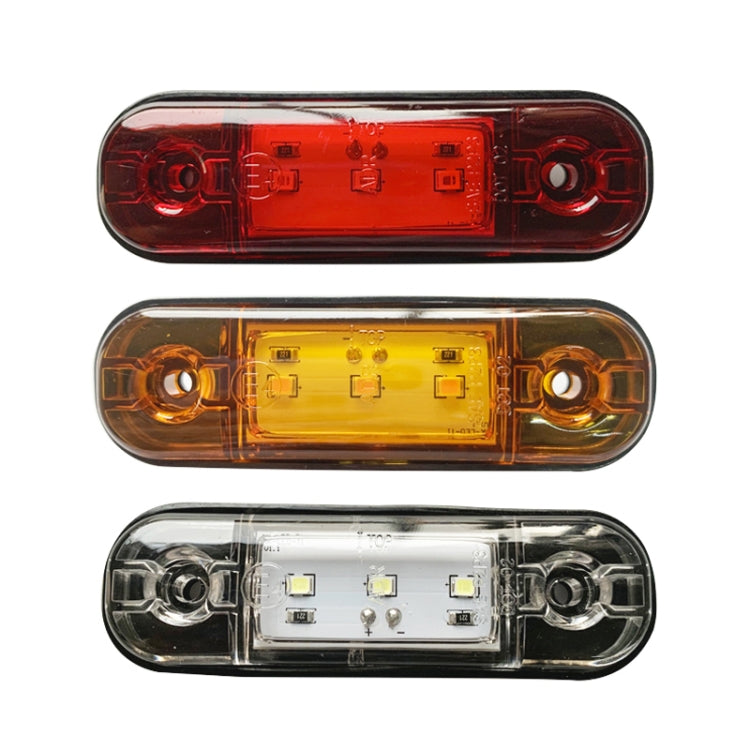 5 PCS MK-327 Car / Truck 3LEDs Side Marker Indicator Light Tail Light (Red Light) - In Car by buy2fix | Online Shopping UK | buy2fix