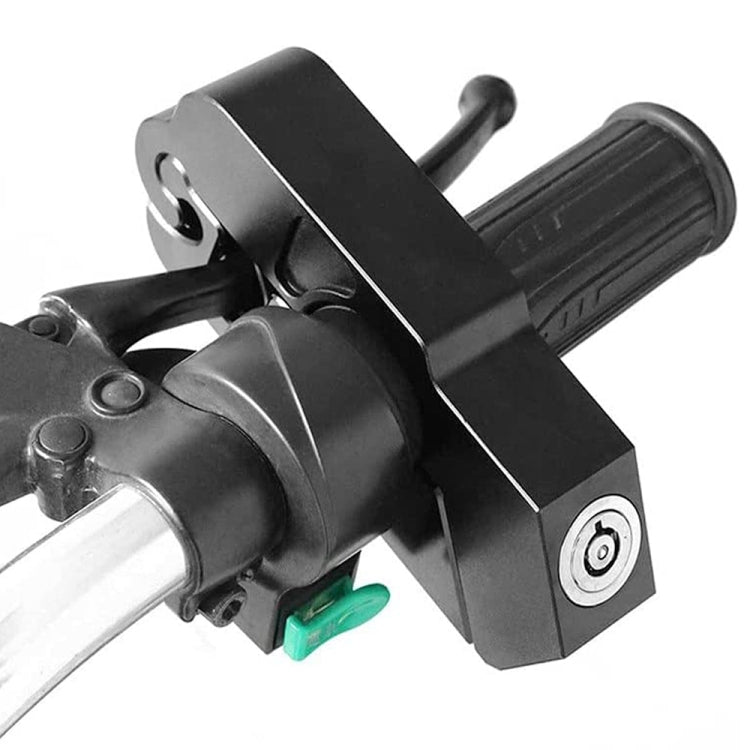 Motorcycle Aluminum Alloy Throttle Handle Lock (Black) - In Car by buy2fix | Online Shopping UK | buy2fix