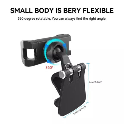 Multifunctional Car Sun Visor Rear Seat Mobile Phone Holder (Green) - In Car by buy2fix | Online Shopping UK | buy2fix