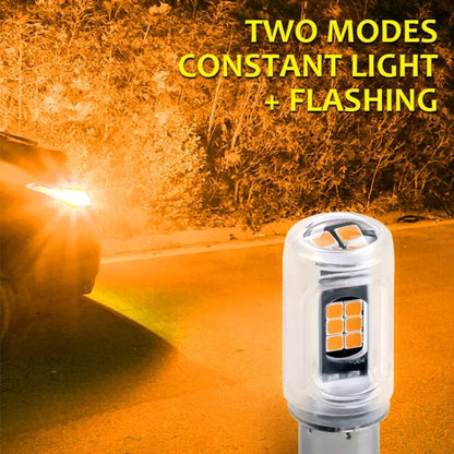 2pcs 1156 DC12V / 2.16W / 0.18A / 480LM Car LED Turn Signal Light(White Light) - In Car by buy2fix | Online Shopping UK | buy2fix