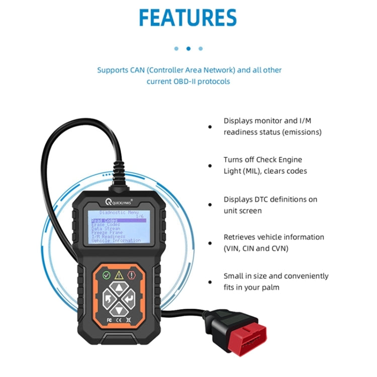 T31 OBD2 Car Fault Diagnosis Tool Fault Analyzer - In Car by buy2fix | Online Shopping UK | buy2fix