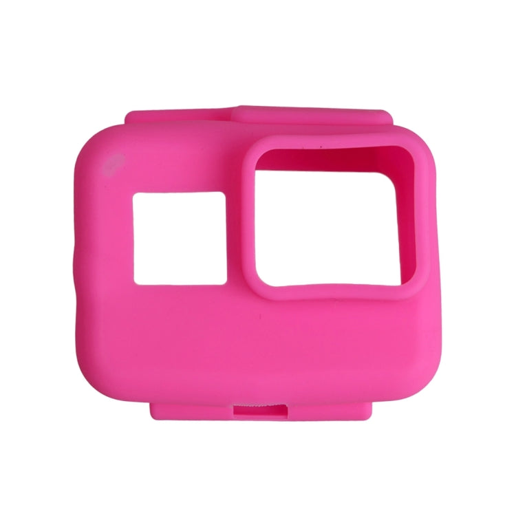 Original for GoPro HERO5 Silicone Border Frame Mount Housing Protective Case Cover Shell(Pink) - DJI & GoPro Accessories by buy2fix | Online Shopping UK | buy2fix