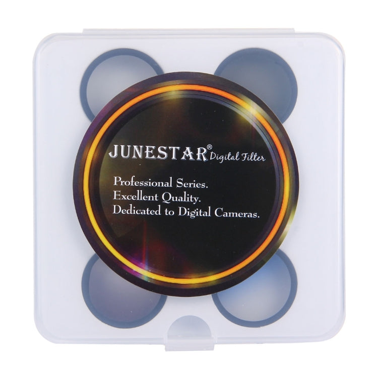 JUNESTAR 6 in 1 Professional 34mm Lens Filter(CPL + UV + Gradual Red + Gradual Orange + Gradual Blue + Gradual Grey) for DJI Phantom 3 & 4 -  by JSR | Online Shopping UK | buy2fix