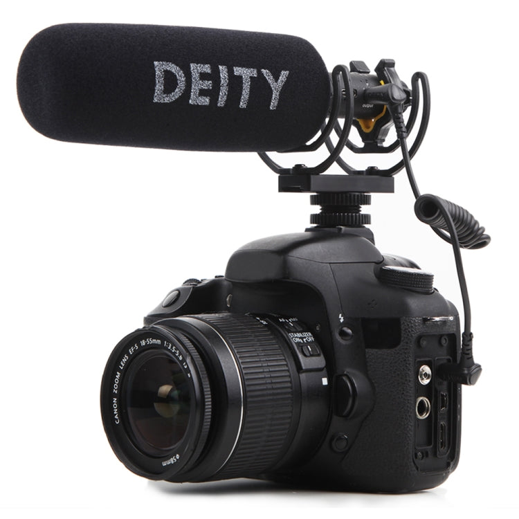 Deity V-Mic D3 Pro Directional Condenser Shotgun Microphone with Shock Mount (Black) - Camera Microphone by Aputure | Online Shopping UK | buy2fix