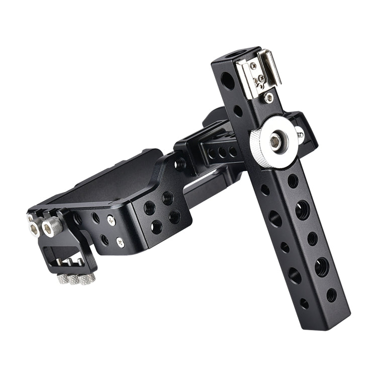 YELANGU C6 Camera Video Cage Handle Stabilizer for Sony A6000 / A6300 / A6500 / A6400(Black) - Camera Accessories by YELANGU | Online Shopping UK | buy2fix