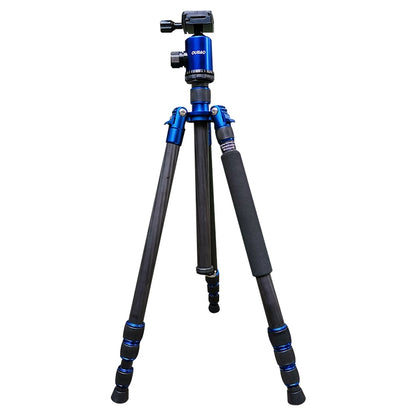 TRIOPO Oubao C-608S Adjustable Portable Carbon Fiber Tripod with Ball Head for SLR Camera - Camera Accessories by TRIOPO | Online Shopping UK | buy2fix
