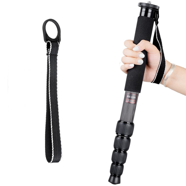 BEXIN MCS285 Portable Travel Outdoor DSLR Camera Carbon Fiber Monopod Holder (Black) - Camera Accessories by BEXIN | Online Shopping UK | buy2fix