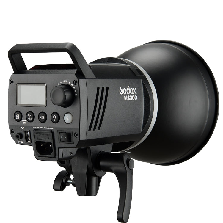 Godox MS300 Studio Flash Light 300Ws Bowens Mount Studio Speedlight with Cover(US Plug) - Shoe Mount Flashes by Godox | Online Shopping UK | buy2fix