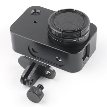 Housing Shell Aluminum Alloy Protective Cage with 37mm Filter Lens & Lens Cap & Screw for Xiaomi Mijia Small Camera (Black) - DJI & GoPro Accessories by buy2fix | Online Shopping UK | buy2fix