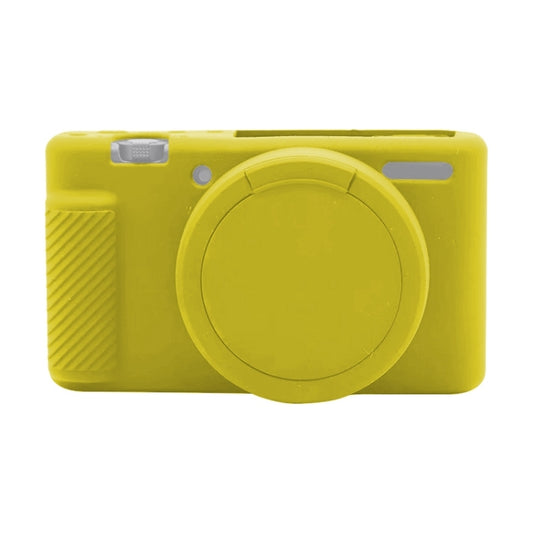 Soft Silicone Protective Case for Sony ZV-1 (Yellow) - Camera Accessories by buy2fix | Online Shopping UK | buy2fix