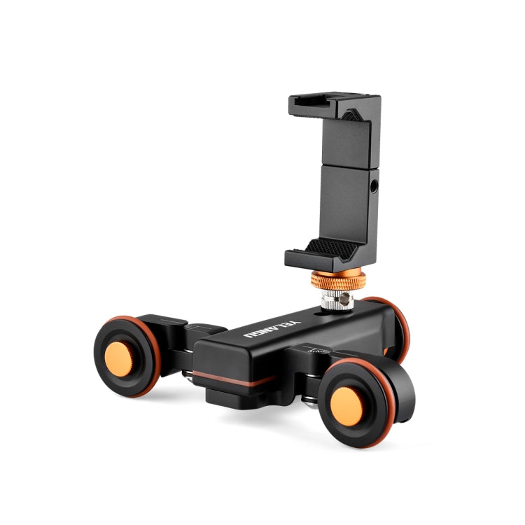 YELANGU L4X Camera Wheel Dolly + PC141 Phone Clamp with Remote, Load: 3kg - Camera Accessories by YELANGU | Online Shopping UK | buy2fix