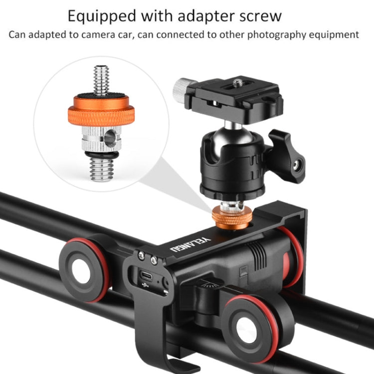 YELANGU L50E 60cm Splicing Camera Slider Dolly Rail + L5i Dolly Car - Camera Accessories by YELANGU | Online Shopping UK | buy2fix